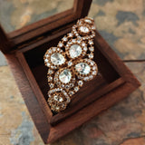 POLKI KUNDAN STATEMENT BANGLE (OPENABLE)