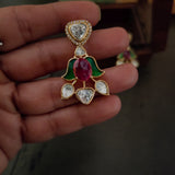 FINEST QUALITY POLKi KUNDAN EARRINGS