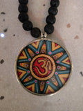 WEAR ME EXCLUSIVE SEMI PRECIOUS STONE PENDANT WITH STRING