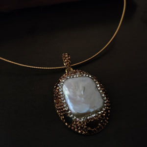 REAL BAROQUE PEARL NECKLACE
