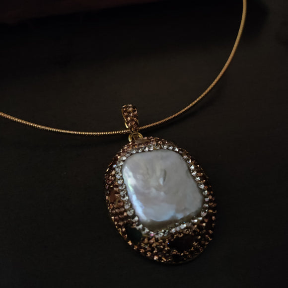 REAL BAROQUE PEARL NECKLACE