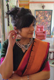 VICTORIAN STATEMENT CHOKER WITH EARRINGS
