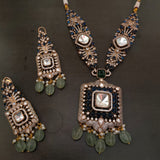 FINEST QUALITY POLKi KUNDAN CHOKER WITH EARRINGS