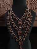 FINEST QUALITY BIKANERI KUNDAN NECKLACE WITH EARRINGS