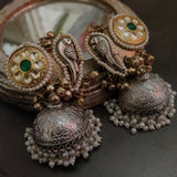 WEAR ME EXCLUSIVE TRIBAL PARROT JHUMKAAS