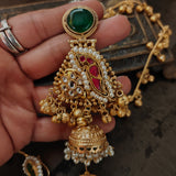 DESIGNER HANDMADE TEMPLE EARRINGS