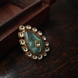 FLOURITE STONE RING