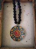 WEAR ME EXCLUSIVE SEMI PRECIOUS STONE PENDANT WITH STRING