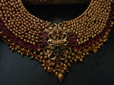 EXCLUSIVE TEMPLE CHOKER WITH EARRINGS