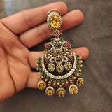 STATEMENT EARRINGS IN CZ STONE