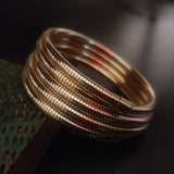 REAL GOLD PLATED BANGLE