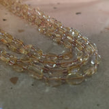 WEAR ME EXCLUSIVE REAL CITRINE FOUR LAYER STRING