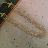 WEAR ME EXCLUSIVE REAL CITRINE FOUR LAYER STRING