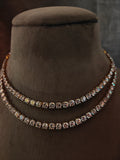 DESIGNER CZ STONE NECKLACE WITH EARRINGS