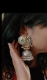 WEAR ME EXCLUSIVE TRIBAL PARROT JHUMKAAS