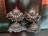 SILVER PLATED STATEMENT JHUMKAAS