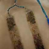 EXCLUSIVE REAL FLUORITE SEMI PRECIOUS STONE NECKPIECE