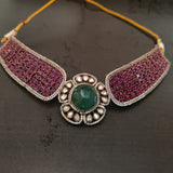 WEARME EXCLUSIVE DESIGNER  NECKPIECE WITH EARRINGS