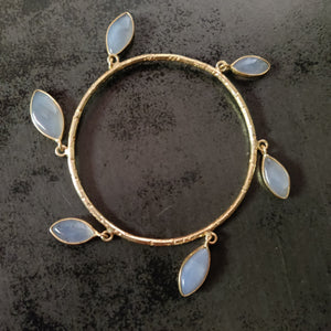 SEMI PRECIOUS HANGING BANGLE