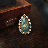 FLOURITE STONE RING