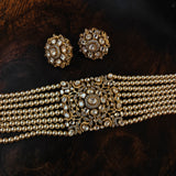 FINEST QUALITY MOISSANITE STONE CHOKER