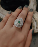 CZ STONE RING