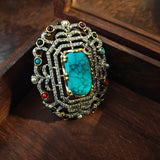 STATEMENT FIROZA STONE RING
