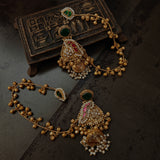 DESIGNER HANDMADE TEMPLE EARRINGS