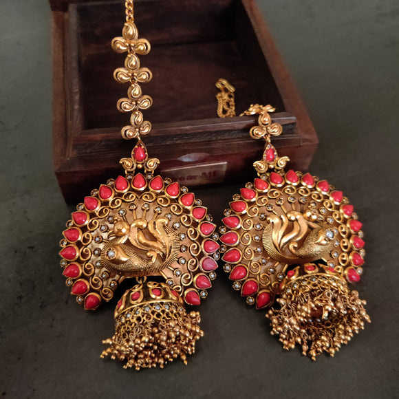 STATEMENT TEMPLE EARRINGS