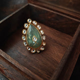 FLOURITE STONE RING