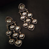 FINEST QUALITY POLKi KUNDAN EARRINGS