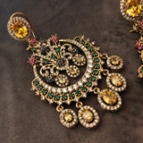 STATEMENT EARRINGS IN CZ STONE