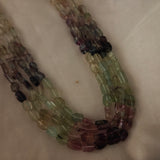 EXCLUSIVE REAL FLUORITE SEMI PRECIOUS STONE NECKPIECE