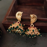 TEMPLE CHOKER IN FINEST FINISH WITH EARRINGS