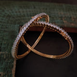 REAL GOLD PLATED BANGLE (PAIR)