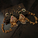 DESIGNER HANDMADE TEMPLE EARRINGS