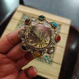 MULTI COLOR SEMI PRECIOUS STONE RING