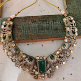 VICTORIAN STATEMENT CHOKER WITH EARRINGS