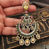 STATEMENT EARRINGS IN CZ STONE