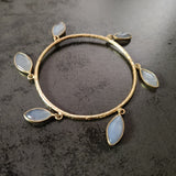 SEMI PRECIOUS HANGING BANGLE