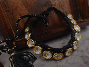 Handwoven Kundan Choker Necklace