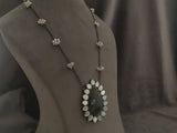Wear Me Exclusive Labradorite And Mother Of Pearl Neckpiece Necklace