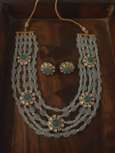 Semi Precious Stone Necklace Necklace
