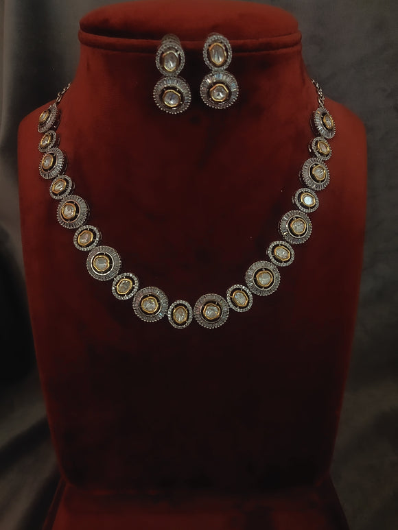 Finest Quality Polki Kundan Choker Necklace