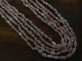 Real Pink Opal Five Layer String Necklace