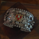 Silver Plated Tribal Bangle Bangles & Bracelets