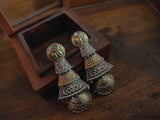 Tribal Silver Plated Earrings Earrings