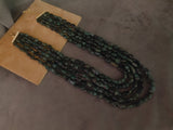 Wear Me Exclusive Real Emerald 5 Layer String Necklace