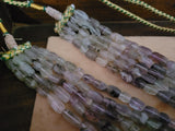 REAL FLUORITE FACETED FIVE STRINGS NECKPIECE