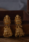 FINE QUALITY TEMPLE NECKLACE WITH EARRINGS